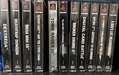 Lotto Videogiochi PS1 Titoli Rari e Classici