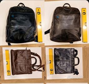 Piquadro n. 8 borse e zaini originali usati da me