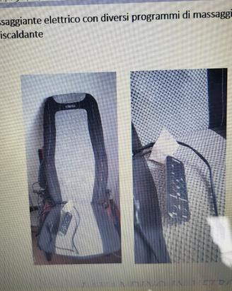sedile massaggiante 