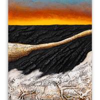 Paschetta Mario tecnica mista su tela 50x70 cm