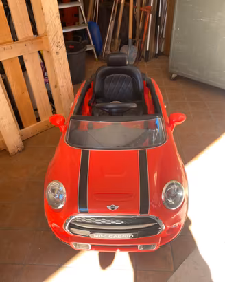 Macchina Elettrica Mini Cabrio Rossa