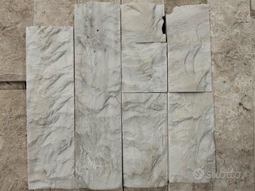 Bugnato Marmo Bianco moderno per rivestimento 