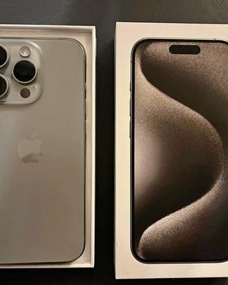 Iphone 15 pro 256 giga titanio