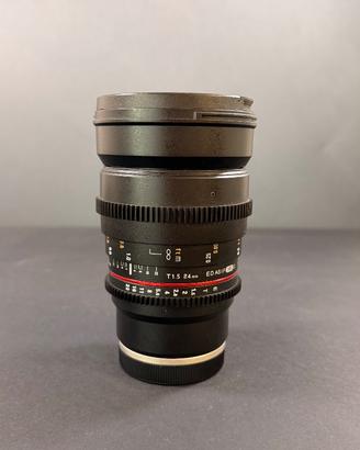 Obiettivo Rokinon Cine 24mm T1.5 DS Sony E-mount