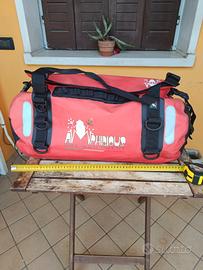 Borsone da viaggio e moto 