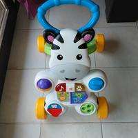 Deambulatore ZEBRA MATTEL primi passi.