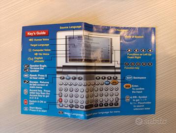 Traduttore elettronico parlante TRANO  Multilingue