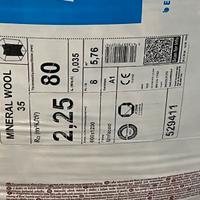 Lana roccia per isolameto