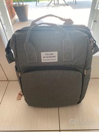 Zaino fasciatoio portatile
