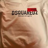 Felpa Dsquared2 bianca