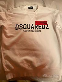 Felpa Dsquared2 bianca