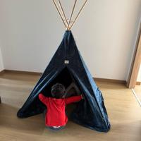 Tenda capanna indiani bambini