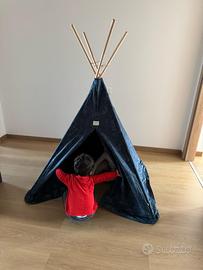 Tenda capanna indiani bambini