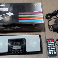 Supporto iPhone, sd/MMC card Reader, radio fm