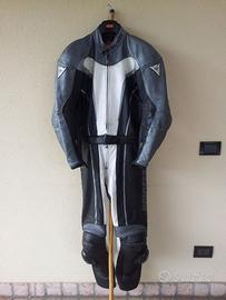 Tuta moto Dainese pelle bovina Tg50