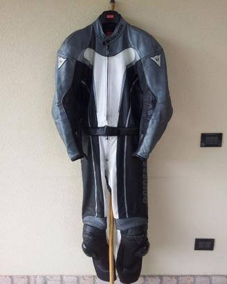 Tuta moto Dainese pelle bovina Tg50