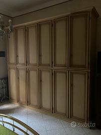 armadio 6 ante in legno