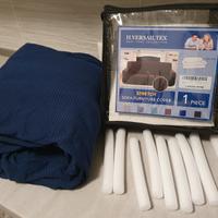 copridivano in velluto elasticizzato nuovo 