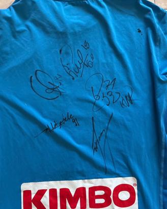 Maglia napoli con autografo di’ kwaraskelia