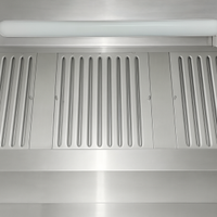 Cappa inox con motore recuperatore Kaer