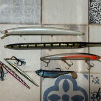 Artificiali da pesca, spinning, vari brand