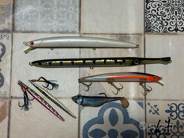 Artificiali da pesca, spinning, vari brand