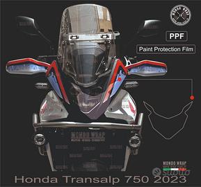 Protezione faro PPF Honda Transalp XL 750