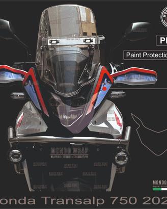 Protezione faro PPF Honda Transalp XL 750