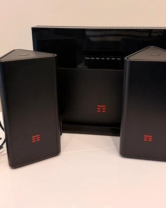 modem Tim hub+ e ripetitori wifi tim 