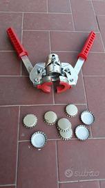 Tappatrice tappi a corona