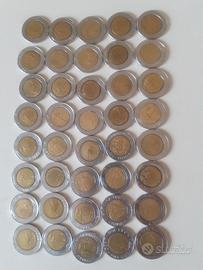 40 Monete 500 lire
