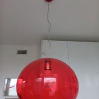 LAMPADA  KARTELL SMALL FL/Y - ROSSA