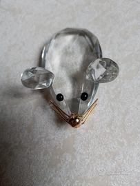 Topolino di cristallo di Bohemia. Nuovo senza conf