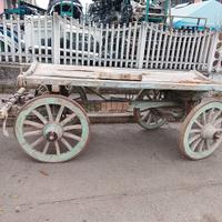 CARRETTO IN LEGNO D'EPOCA