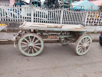 CARRETTO IN LEGNO D'EPOCA