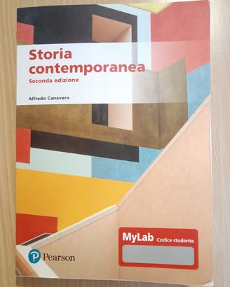 Libro "Storia contemporanea" - 2° edizione