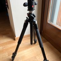 Cavalletto Manfrotto 190XPROB con Testa 498RC2