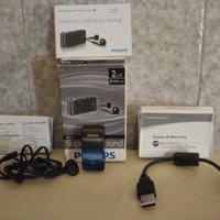 Philips MP3 GoGear 2 Gb.Contiene 450 Canzoni