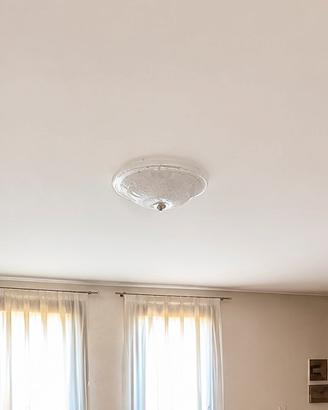 Lampadario/plafoniera vetro Ø 59 cm