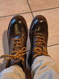 Stivaletti Police vintage 1995 punta acciaio 