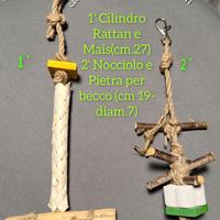 Giochi per Pappagalli  Masticabili