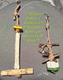 Giochi per Pappagalli  Masticabili