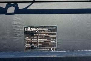 PINZA SELEZIONATRICE HANER BAUMASCHINEN HG 1000