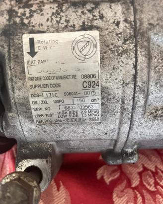 Compressore Aria condizionata per Alfa 159 1.9