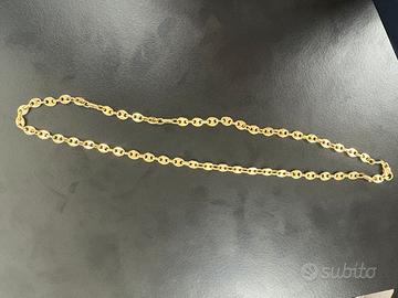 Collana oro 18 maglia marinara 60cm peso 55gr