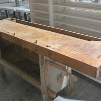 BANCO DA FALEGNAME ARTIGIANALE 213x52 cm