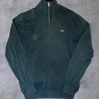 Maglione Lacoste Zip 1/4 da Uomo Taglia M