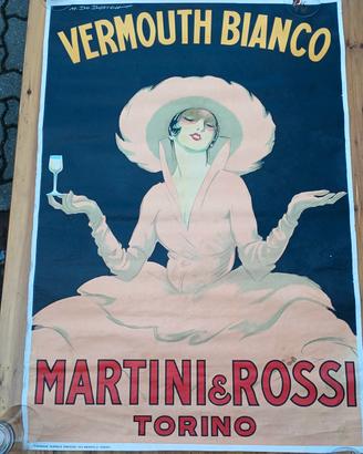 Manifesto/poster della MARTINI anni 60