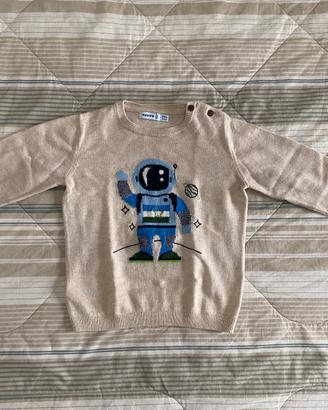 Maglioncino bambino Mayoral col. beige tg. 24 mesi