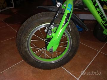 Bici ragazzo 6-8 anni bmx Atala verde 